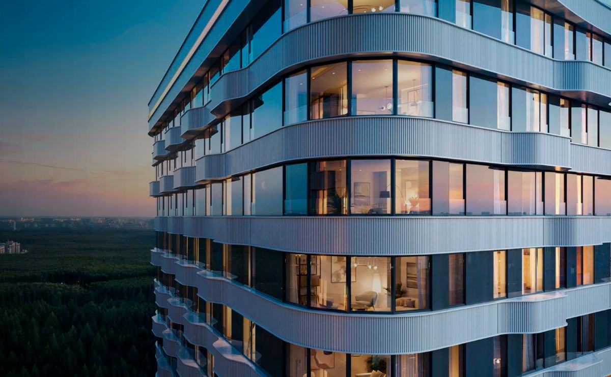 Квартиры без стен, потолки 2,8 метра
